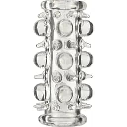 Насадка на пеніс Boss Series Stretchy Sleeve 7 см прозорий