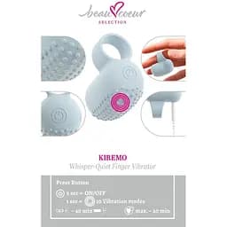 Кліторальний стимулятор Beau coeur Kiremo Finger Vibra - мініатюра 10