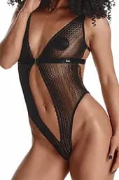 Боді LadyX Isbel XL чорний - мініатюра 4
