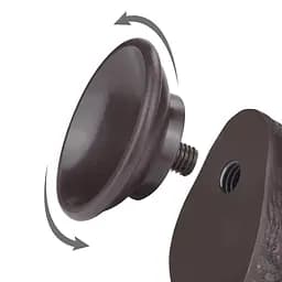 Фалоімітатор Sliding-Skin Dual Layer Dong 7.5'' 19.5 см чорний - мініатюра 5