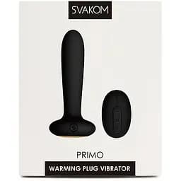 Анальна пробка Svakom Primo Black - мініатюра 7