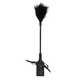 Стек Fetish B-Series Tickler Whip 3.0, 41 см (чорний) - мініатюра 7