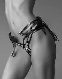 Труси для страпону Strap-On-Me Leatherette Harness DESIROUS Strap-on-me SO4507 91174 - мініатюра 3