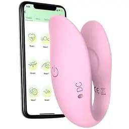 Вибратор для пар Erospace Sweet Play A7 9.8 см розовый