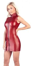 Сукня Cottelli Collection Party Dress Zip S червоний - мініатюра 2