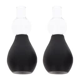 Вакуумные стимуляторы для сосков Taboom Nipple Enlargers With 8 Rings черный