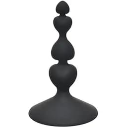 Анальная пробка Lola Games Sweetheart Plug 10 см (черный)