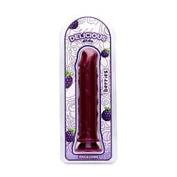 Фалоімітатор Toyz4lovers Delicious With The Scent Blackberries 20 см (фіолетовий) - мініатюра 9