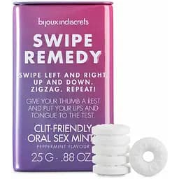 М'ятні цукерки Bijoux Indiscrets Swipe Remedy - cliTherapy oral Sex mints - мініатюра 2