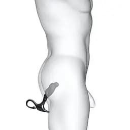 Стимулятор простати Dorcel Expert P S, 10 см чорний - мініатюра 3