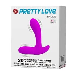Масажер простати Pretty Love Backie Purple PRETTY LOVE BI-040029-1 98693 - мініатюра 8