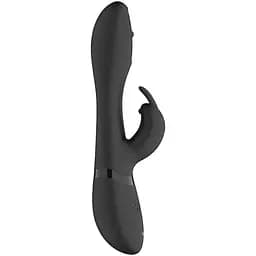 Вібратор-кролик Vive Mira 21.5 см (чорний)