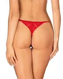 Трусики Obsessive Ingridia crotchless thong XL/2XL - мініатюра 2