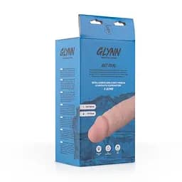 Фалоімітатор EasyToys Glynn, 24 см (тілесний) - мініатюра 5