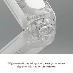 Мастурбатор Tenga Flip Zero Gravity White, змінна інтенсивність стимуляції, розкладний - мініатюра 5