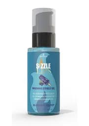 Зігріваючий масажний гель Sensuva Sizzle Lips Blueberry Ice Pop (59 мл) Sensuva SO9825 97607