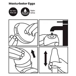 Мастурбатор-яйце Satisfyer Masturbator Egg Bubble [SO5521] [96190] - мініатюра 4