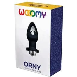 Анальна пробка Wooomy Orny зі знімною віброкулею діаметр 3.6 см довжина 8.4 см - мініатюра 3
