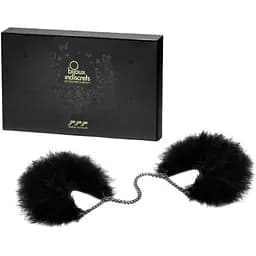 Наручники Bijoux Indiscrets Za za zu Feahter Handcuffs чорний