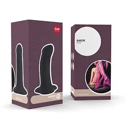 Fun Factory Amor - Компактний фалоімітатор, 13.5х3.5 см (чорний) Fun Factory FNF22508 98456 - мініатюра 3
