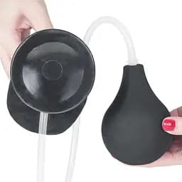 Фалоімітатор LoveToy Squirting 11'' 28 см чорний - мініатюра 5