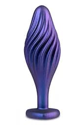 Анальна пробка Anal Adventures Matrix Swirling Bling Plug 11.4 см (фіолетовий)