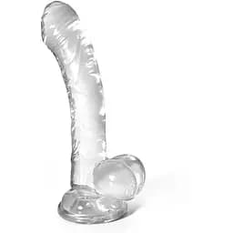 Фалоімітатор Crushious Hudini Jelly 17.5 см (прозорий)