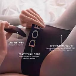 Трусики з кишенею для вібратора Dorcel PANTYOVER L - мініатюра 3