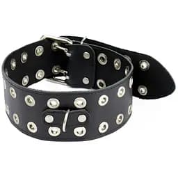 Нашийник Art of Sex - Tessa, натуральна шкіра, колір чорний