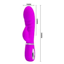 Вібратор Pretty Love Prescott Vibrator Purple - мініатюра 6