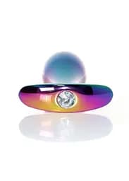 Анальна металева пробка Plug - Jewellery Multicolour PLUG- Clear L Boss Series 64-00145 100341 - мініатюра 4