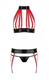 Passion AZIZA Set red S/M - мініатюра 3
