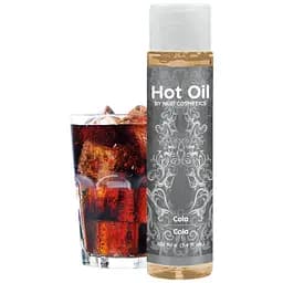 Съедобное массажное масло Nuei Hot Oil согревающий эффект для массажа и игривых поцелуев Кола 100 мл