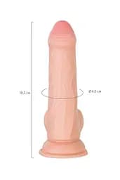 Фалоімітатор My Babe by RealStick My Treasure 18.5 cm (тілесний) - мініатюра 16