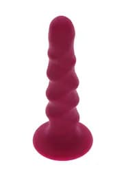 Фалоімітатор ToyJoy Ribbed Dong 6 Inch 16 см (рожевий) - мініатюра 6