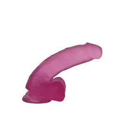 Фалоімітатор Lovetoy Jelly Studs Crystal 17.5 см фіолетовий - мініатюра 3