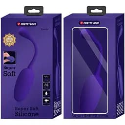 Виброяйцо Pretty Love Knucker 18.6 см фиолетовый