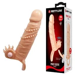 Подовжуюча насадка на пеніс PRETTY LOVE PENIS SLEEVE CONNOR PRETTY LOVE BI-026245 100573