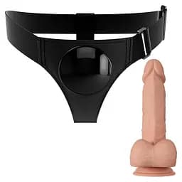 Страпон PRETTY LOVE HARNESS BRIEFS JERRY PRETTY LOVE BW-022089NR 101832 - мініатюра 5