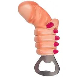 Открывалка Grajmy razem Metal Bottle Opener Willy + Hand телесная