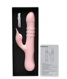 Вібратор з кліторальним відростком INTY Toys – Flirt – Pink INTY Toys INTY-02-009 102009 - мініатюра 4