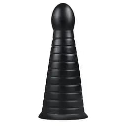 Анальна пробка Buttr Devil Dog Butt Plug 25.9 см (чорний) - мініатюра 2