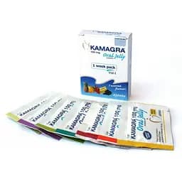 Стимулюючий препарат Kamagra oral jelly, 1 упак. Milan КАМАГРА желе_уп 91407