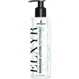 Лосьйон для масажу ніг та ступень Sensuva ELXYR Massage Lotion Peppermint (236 мл)