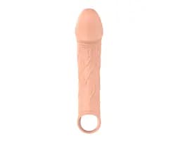 Подовжуюча насадка на пеніс з вібрацією та пультом керування Vibrating Extension Boss Series 22-00066 100568 - мініатюра 8