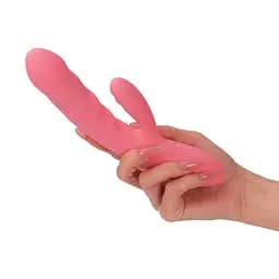 Вібратор-кролик Svakom Avery Strawberry Pink з рухомим стрижнем, рух вперед-назад SVAKOM SX1279 101028 - мініатюра 10