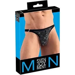 Чоловічі стрінги Svenjoyment Underwear Men's String L чорний