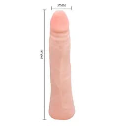 Фалоімітатор LyBaile Super Excitement Sextoy Fresh 16.3 см тілесний - мініатюра 7