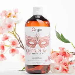 Гель для NURU-масажу Orgie - Noriplay Energizer (500 мл), екстракт гінкго білоба, захисне простирадло Orgie SX1527 101151 - мініатюра 2