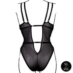 Еротичний боді Bodysuit with Adjustable Sliders Plus Size Le Desir Amour 36-AMR006BLKOSX 101748 - мініатюра 2